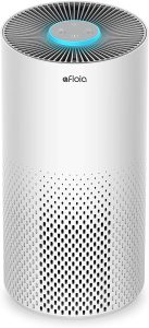 Afloia Air Purifiers for Home Large Room Up to 1076 Ft², H13 True HEPA Air Purifiers for Bedroom 22 dB, Air Purifiers for Pets Dust Dander Mold Pollen, Odor Smoke Eliminator, Kilo White, 7 Color Light