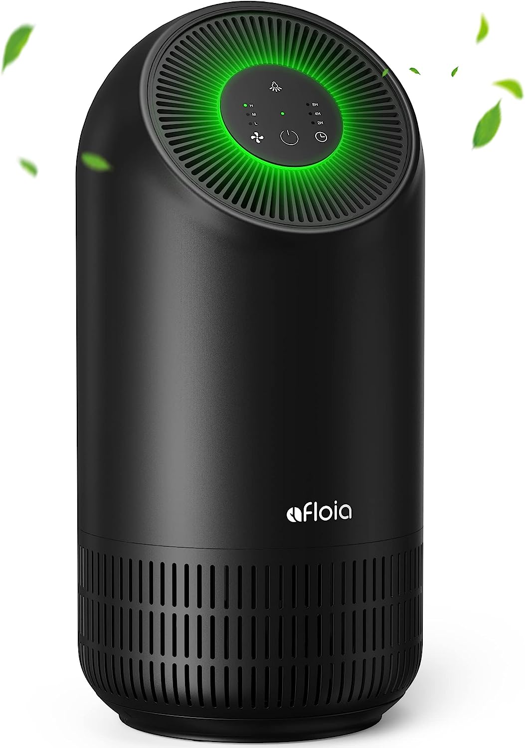 Afloia HEPA Air Purifier for Pets, Air Purifiers for Home Large Room Up to 880 Ft², H13 True HEPA Filter Air Cleaner for Home Remove 99.99% Pets Hair Odor Dust Smoke Mold Pollen, Fillo Black