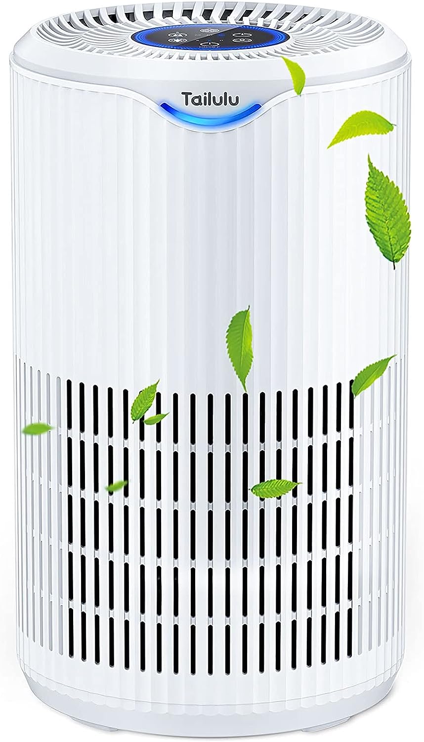 Air Purifiers for Home Large Room Up to 1345 Ft², Tailulu H13 True HEPA Air Purifier for Bedroom 22dB Purify Smoke Dust Pet Hair Allergies for Living Room Kitchen Office, Air Filter with Sleep Mode