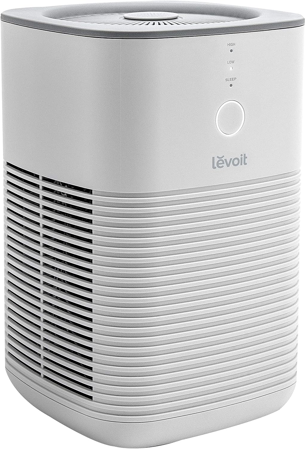 LEVOIT Air Purifier for Home Bedroom, HEPA Fresheners Filter Small Room Cleaner with Fragrance Sponge for Smoke, Allergies, Pet Dander, Odor, Dust Remover, Office, Desktop, Table Top, 1 Pack, White